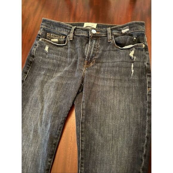 Frame Denim Le Garçon Crop - Picture 2 of 10